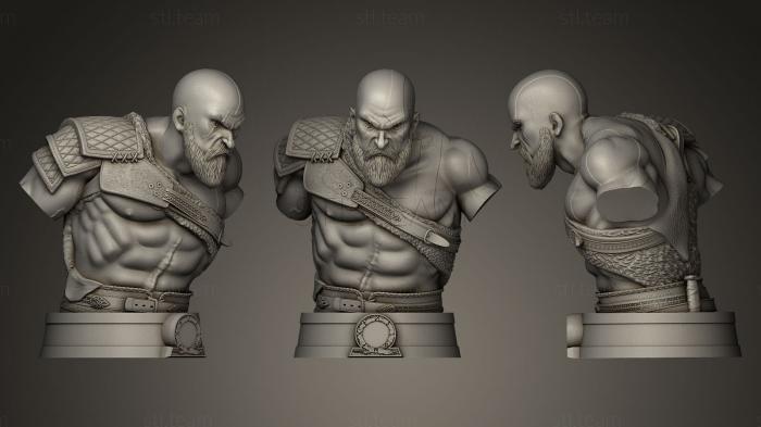 3D модель Кратос бог войны (STL)